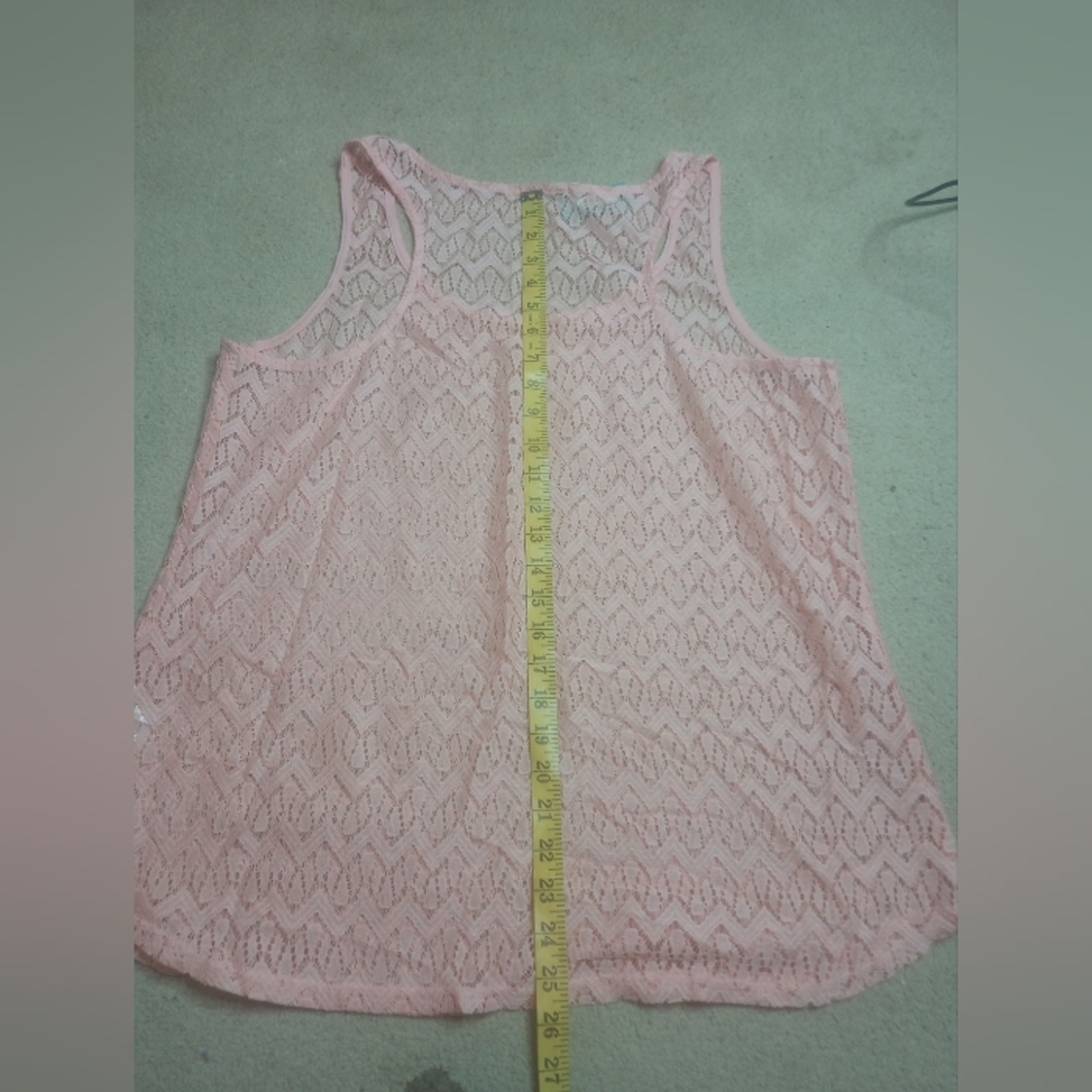 Maurices Pink Relaxed Tank Top Sz XL - Picture 9 of 10